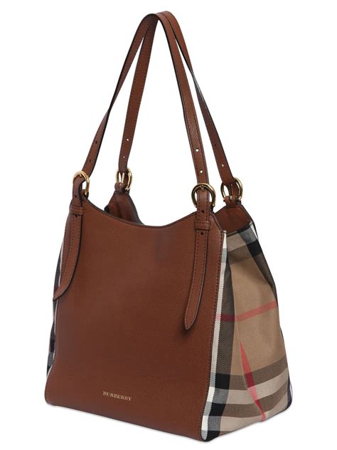 burberry brown dark others leather handbag|canterbury Burberry bag.